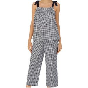 Kate Spade Gingham Pajamas NWT Size M